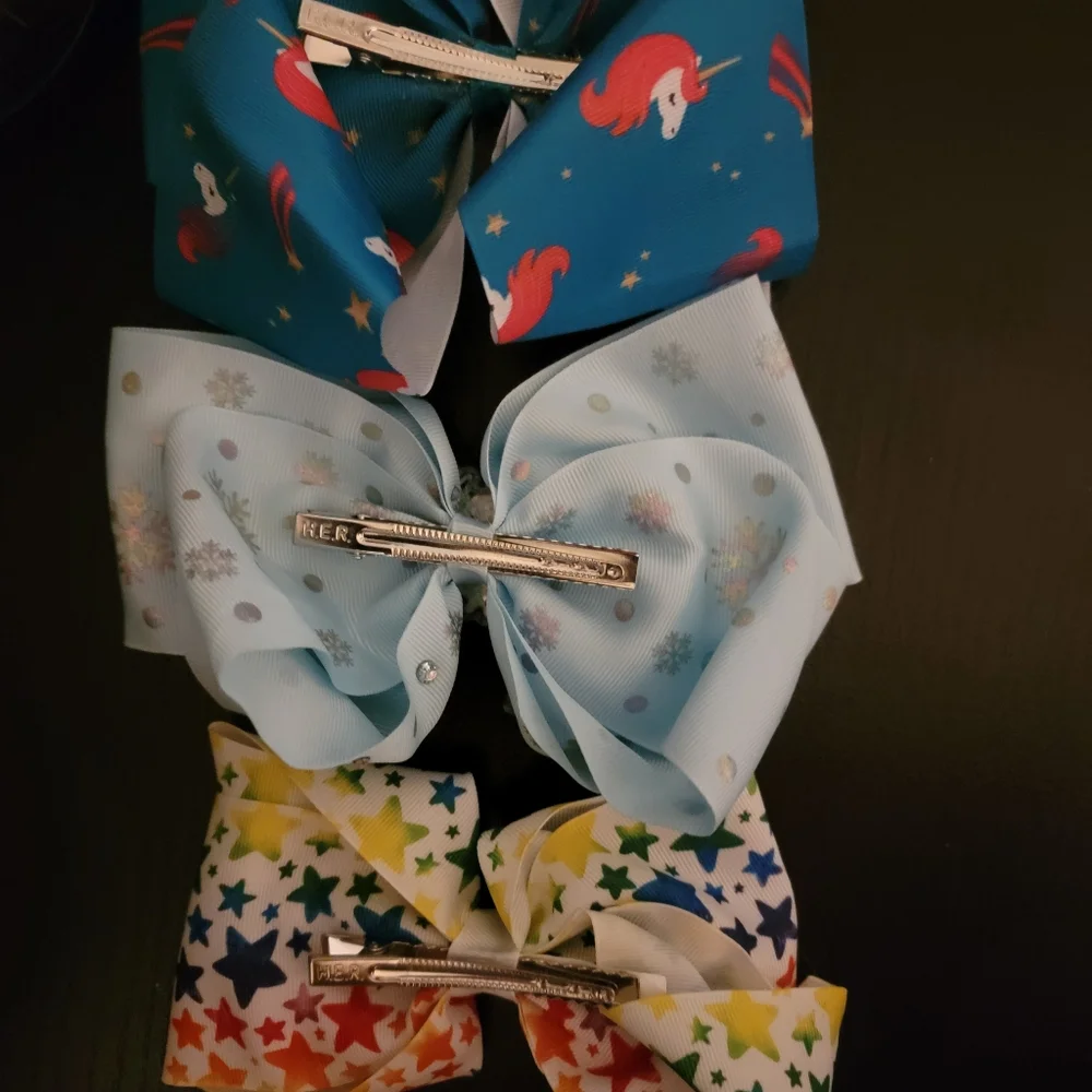 3 Assorted Jojo Siwa Bows